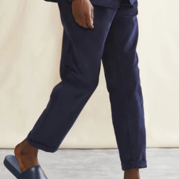 Onia Corduroy Pull On Pants in Navy Blue Size XXL NWT - Picture 6 of 11